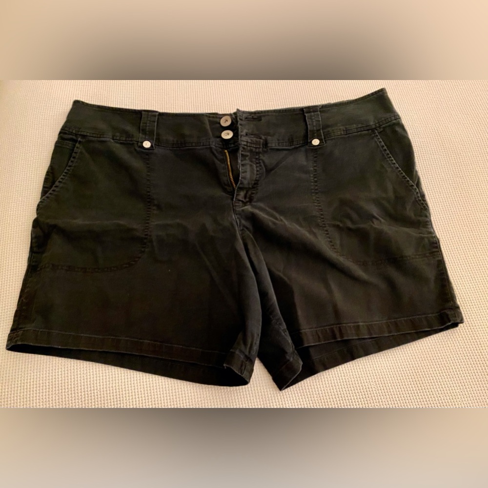 Mossimo Supply Co Black High Waist Shorts